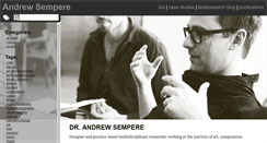 Desktop Screenshot of andrewsempere.org